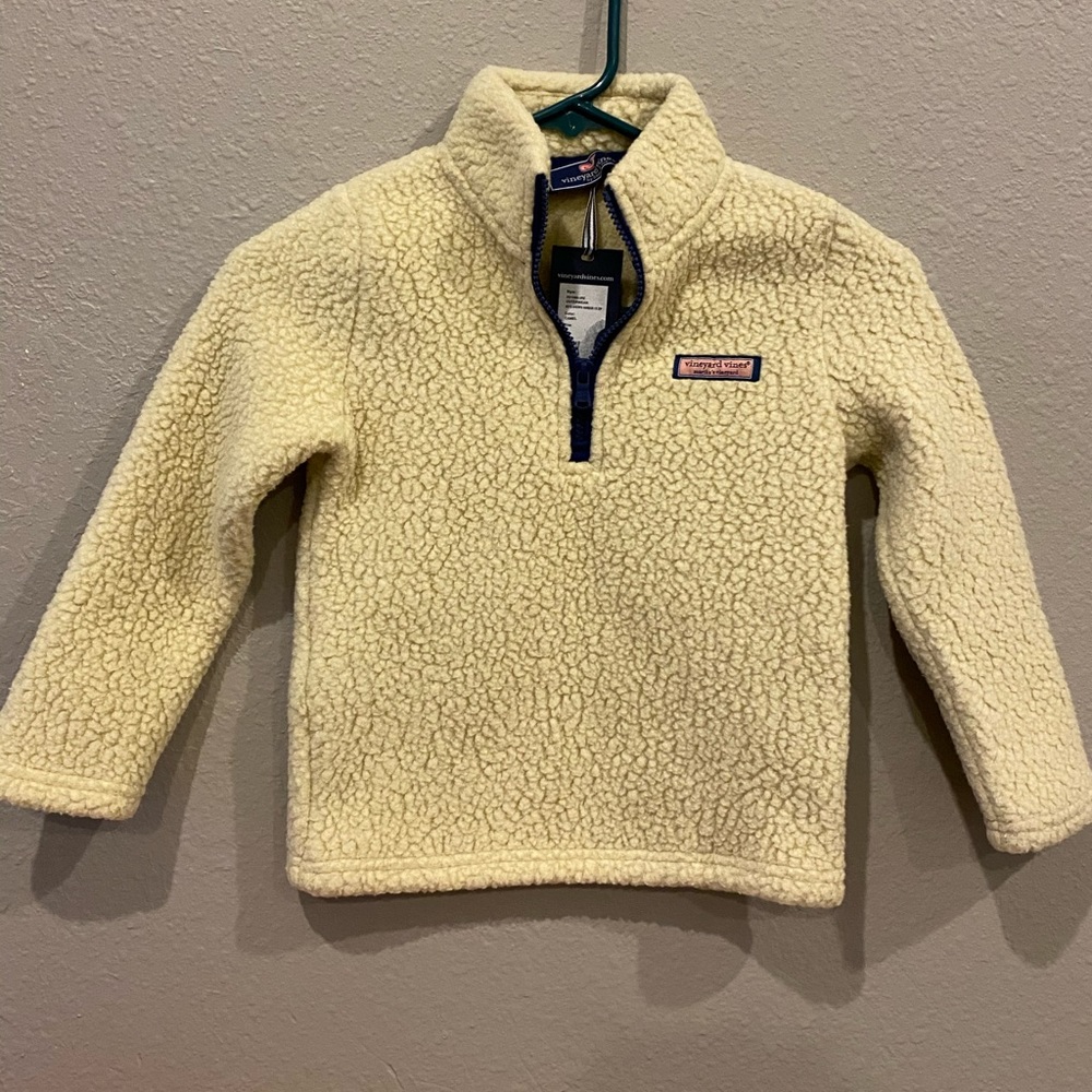 Vineyard Vine Pullover Sherpa Sz (8-10)